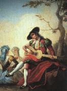 Ramon Bayeu Boy with Guitar Germany oil painting reproduction
